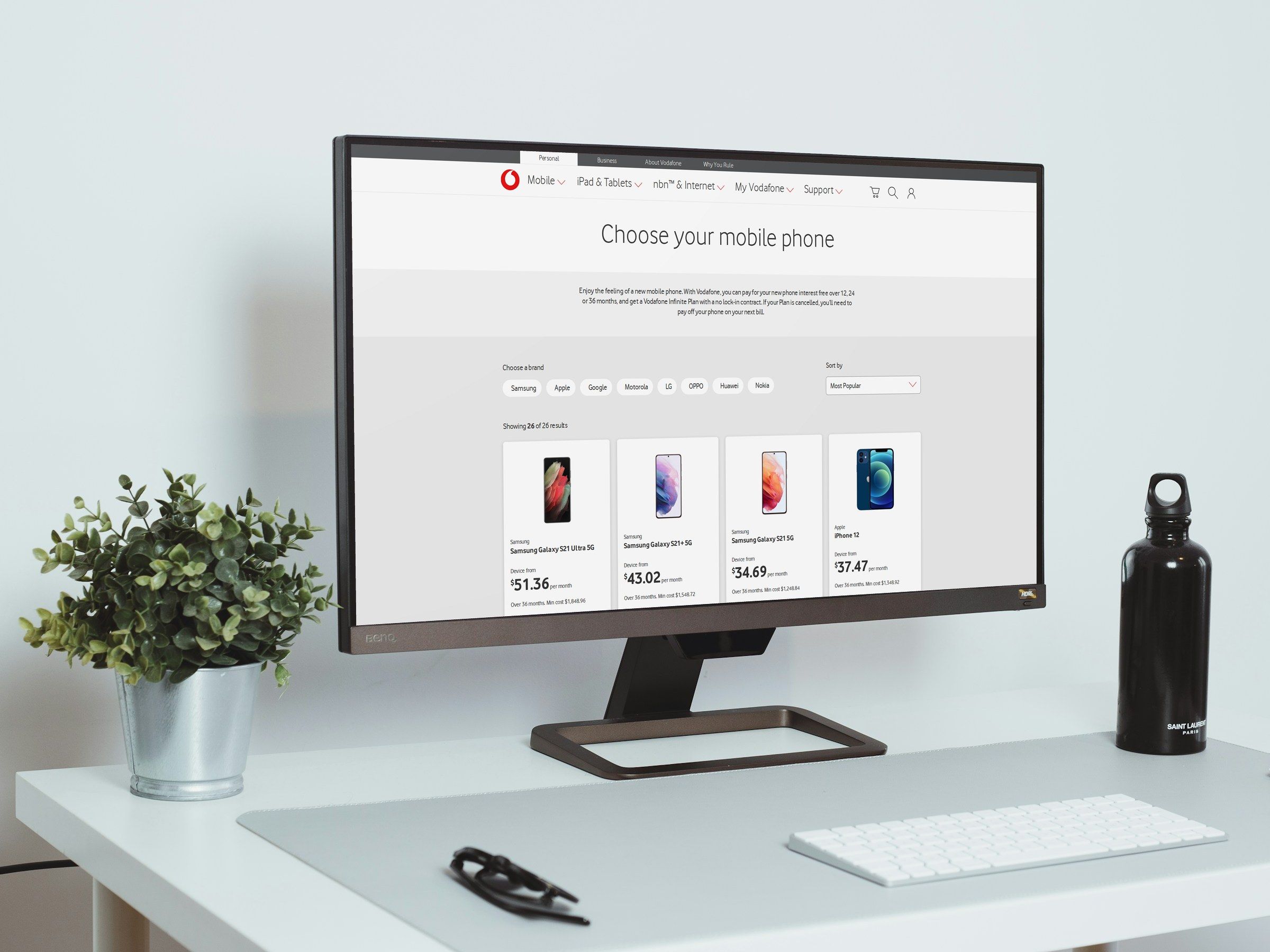 Vodafone Online Shop Rebuild